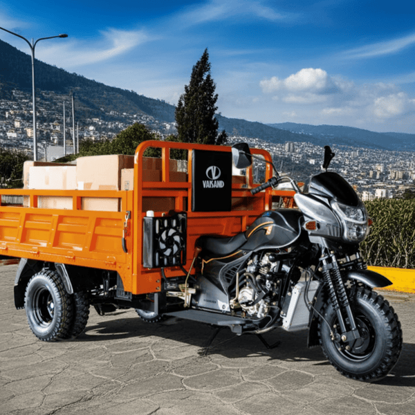 Motocarro Vaisand DB300ZH 2026, vista lateral. Andrés Sandoval